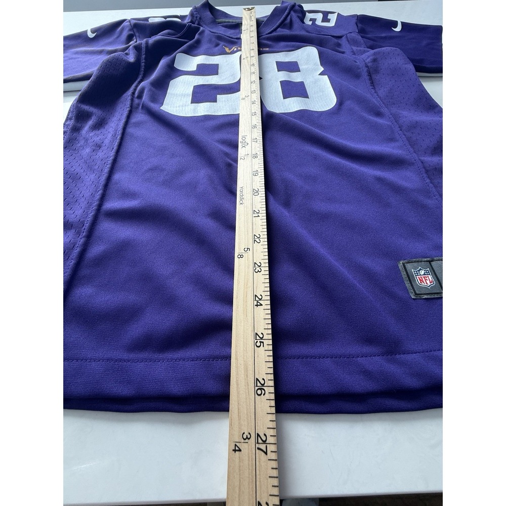 Nike Adrian Peterson Youth Large 14/16 Minnesota Vikings Jersey 28 NFL - Picture 6 of 8